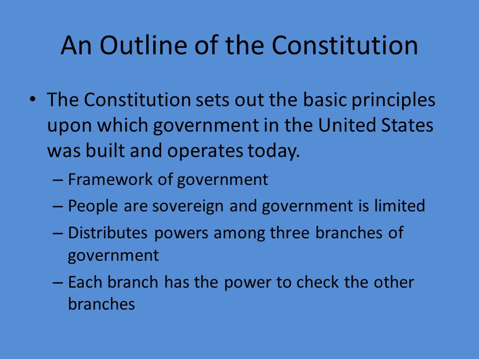 An introduction to the analysis of the article five in the united states constitution